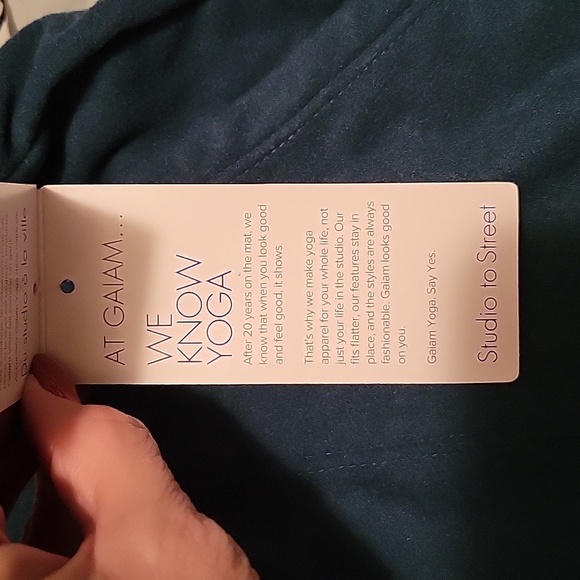 NWT: GAIAM Asana Jogger Pants - Picture 11 of 12